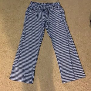Rewind size L striped pants